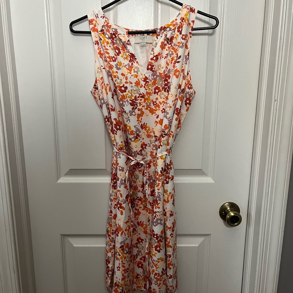 LOFT OUTLET- Floral Dress